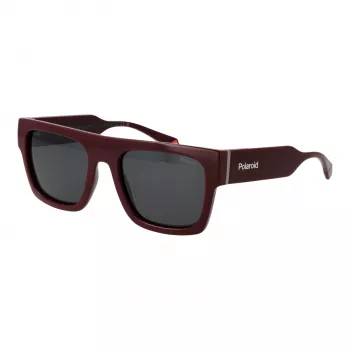 Polaroid PLD6224SX54LH Unisex Akiniai - Juodas Rėmelis, Pilki Lęšiai 54mm