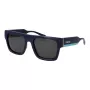 Polaroid PLD6224SX54PJ Unisex Akiniai - Juodas Rėmelis, Pilki Poliarizuoti Lęšiai 54mm