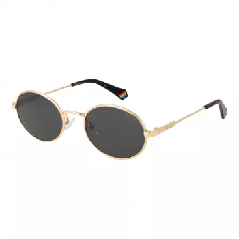 Polaroid PLD6228SX5300 Unisex Akiniai Nuo Saulės – Juodas Rėmas, Pilki Lęšiai, 53 mm