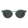 Polaroid PLD6233S1ED Unisex Sunglasses - Juodas Rėmelis, Pilki Poliarizuoti Lęšiai