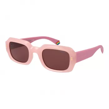 Polaroid PLD6239SX5135 Unisex Pilot Aviator akiniai su poliarizuotais polikarbonato lęšiais – 51 mm