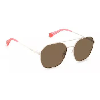 POLAROID Unisex PLD6172S10ASP Akiniai Nuo Saulės - Juodas Rėmelis, Pilki Lęšiai 57mm