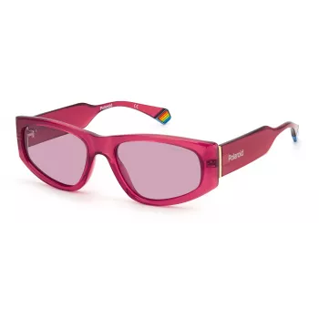 POLAROID Unisex Akiniai PLD6169S8CQ0F Juodas Rėmelis Pilki Poliarizuoti Lęšiai 55/18/140 mm