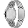 POLICE PEWJG2110702 vyrų laikrodis, 46 mm nerūdijančio plieno korpusas, juodas odinis dirželis, analoginis kvarcinis