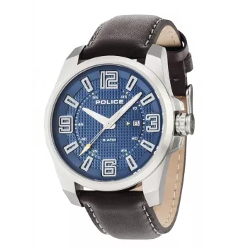 Police vyrų laikrodis R1451269001 46mm nerūdijantis plienas oda