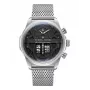 Vyriškas laikrodis Police Ranger II PEWJG0006504 44mm mėlynas ciferblatas ruda oda