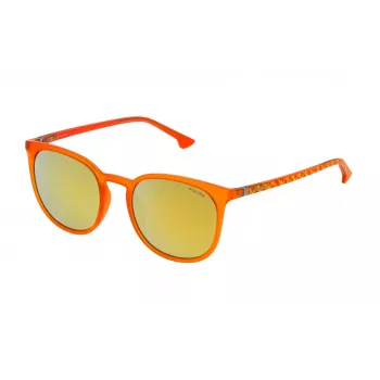 POLICE SPL343M52M03G Vyriški akiniai nuo saulės Havana Acetate Green Polycarbonate UV400 52mm