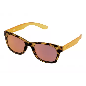 POLICE Akiniai vyrams S194450878R Havana Acetate Rectangular 50/22/140 mm