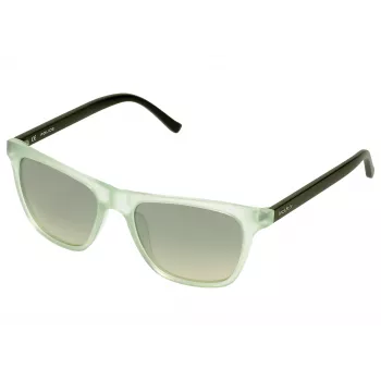 POLICE Unisex S1936M53ADVV Aviator Akiniai 53/19/145 mm Gunmetal Pilka