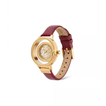 Police moteriškas laikrodis PEWLA2008302 kvarcinis analoginis 36mm rožinio aukso nerūdijančio plieno Milano tinklelio apyrankė