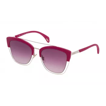 POLICE moteriški akiniai nuo saulės SPL618548FFX Havana Cat Eye 54mm