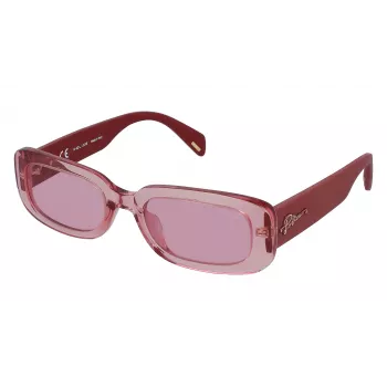 POLICE moteriški akiniai nuo saulės SPLA17530776 Havana acetatas rudi lęšiai 53mm