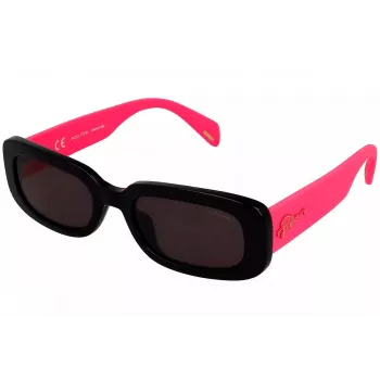Moteriški Police akiniai nuo saulės SPLA1753700Y Havana Rudi Drugelio Formos Acetatas 53mm