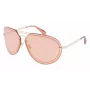 POLICE moteriški akiniai nuo saulės SPLA9367300A Butterfly Havana Acetate UV400