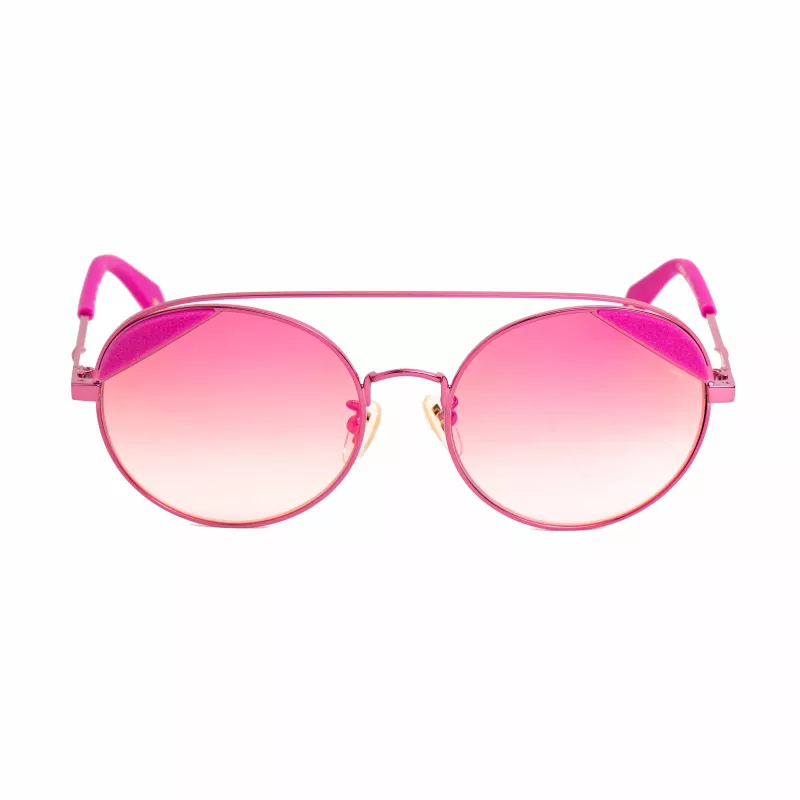 POLICE moteriški akiniai nuo saulės SPLA94548RFX Havana acetatas rudi gradientiniai lęšiai 54 mm