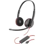 Poly Blackwire C3220 USB-C Single Headset – 3200 Series – On-Ear – Wired – USB-C – Noise Isolating (209749-22)