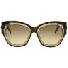 POMELLATO Moteriški Akiniai Nuo Saulės PM0008S-001 – Juodas Acetato Rėmelis, Pilki Lęšiai, 52 mm