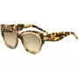 POMELLATO Moteriški Akiniai Nuo Saulės PM0008S-001 – Juodas Acetato Rėmelis, Pilki Lęšiai, 52 mm