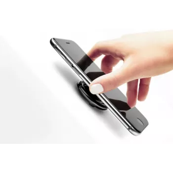 PopSockets Original PopSockets Mount – automobilio ventiliacijos grotelių laikiklis, skirtas PopGrips, juodas