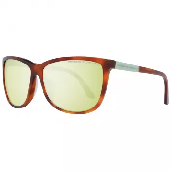 PORSCHE DESIGN Moteriški Akiniai nuo Saulės P8590-61B Gunmetal Piloto/Aviatoriaus 61mm