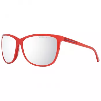 PORSCHE DESIGN Moteriški akiniai nuo saulės P8590-61E Pilot nerūdijantis plienas Gunmetal pilkas gradientas 61/14/135 mm