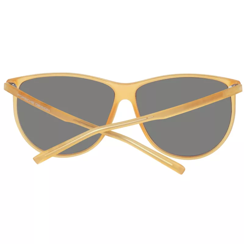 PORSCHE DESIGN Moteriški Akiniai nuo Saulės P8601-61C Titano Rėmelis Pilki Gradientiniai Stiklai 61/12/135 mm