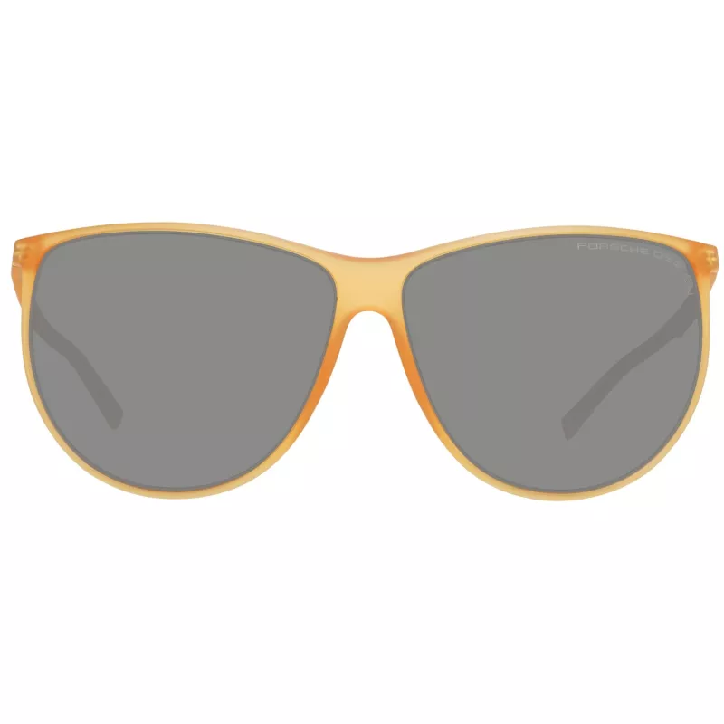 PORSCHE DESIGN Moteriški Akiniai nuo Saulės P8601-61C Titano Rėmelis Pilki Gradientiniai Stiklai 61/12/135 mm