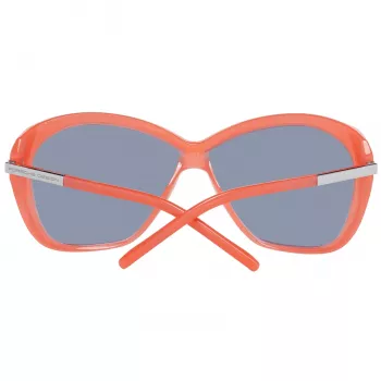 PORSCHE DESIGN Moteriški akiniai nuo saulės P8603-66A titano auksiniai pilotiniai aviatoriniai pilki gradientiniai UV400