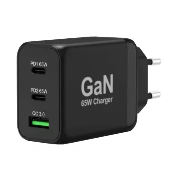 Port Connect 65W Type-C GaN universalus įkroviklis