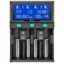 POWER PLANT, LLC AA620173 Protingas 4 kanalų universalus akumuliatorių įkroviklis, skirtas Li-ion, LiFePO4, NiMH, NiCd