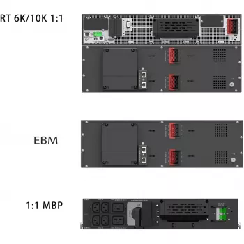 PowerWalker On-Line 10000VA Rack UPS ICR IoT – 10kW dvigubos konversijos, 3U, karštai keičiamos baterijos