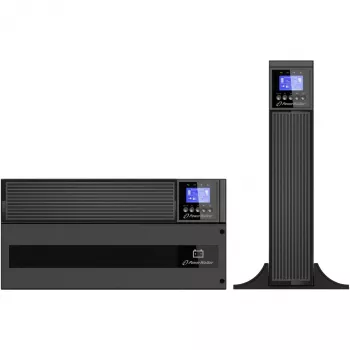 PowerWalker On-Line 10000VA Rack UPS ICR IoT – 10kW dvigubos konversijos, 3U, karštai keičiamos baterijos