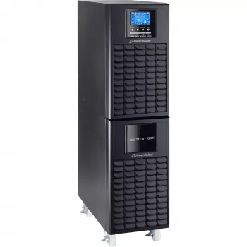 PowerWalker On-Line 10000VA UPS CG - bokšto dvigubos konversijos UPS, 10kVA/10kW, išorinės baterijos, laidinis prijungimas
