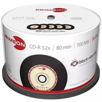 Primeon 2761108 CD-R 700MB 52x 100 vienetų rinkinys ant veleno