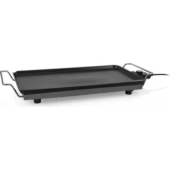 Princess 102325 Table Chef XXL aliumininis nepridegantis teppanyaki grilio padėklas 8 asmenims, juodas, 2500 W, 60 x 36 cm