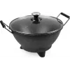 Princess 162389 elektrinis wokas 7L juodas, lieto aliuminio, 1400W, 250°C, 01.162389.01.001
