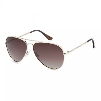 Privé Revaux The Calis J5G Unisex kvadratiniai akiniai nuo saulės juodi/pilki 59mm