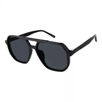 PRIVÉ REVAUX Moteriški akiniai nuo saulės Backtalk SD51 – geometrinis rėmelis, 59 mm lęšiai, UV400 apsauga