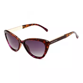 PRIVÉ REVAUX moteriški akiniai nuo saulės Hepburn 20 „Cat-Eye“ – rankų darbo juodo acetato rėmelis, poliarizuoti pilki lęšiai, UV400 (58/16/145 mm)