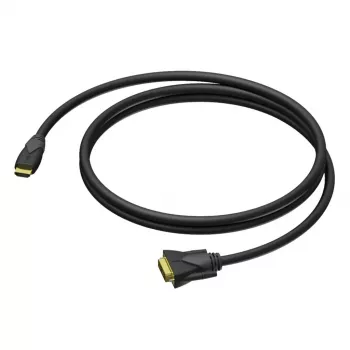 PROCAB CLV160/3 HDMI į DVI-D Single Link laidas, 3 m, juodas