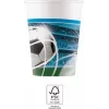 Procos Football Party popieriniai puodeliai 200 ml, 8 vnt. (93746)
