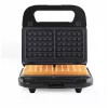 Progress EK6666PVDE 3 in 1 Snack Maker – vaflių, sumuštinių ir spurgų aparatas, 900 W, juodas