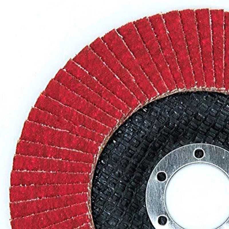 PSG Star Flex T29 SG INOX keraminis žiedlapinis diskas 125 mm, 22,23 mm anga, P60, kūginis 29 tipas, nerūdijančiam plienui