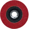 PSG Star Flex T29 SG INOX keraminis žiedlapinis diskas 125 mm, 22,23 mm anga, P60, kūginis 29 tipas, nerūdijančiam plienui