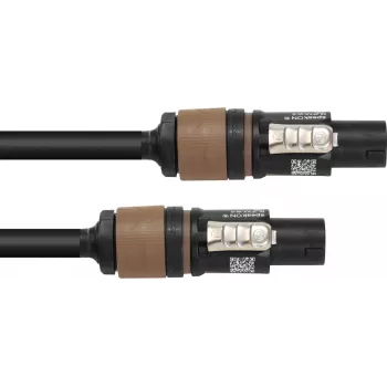 PSSO garso kolonėlės kabelis Speakon 4x2.5 mm² 1,5 m juodas 30227929