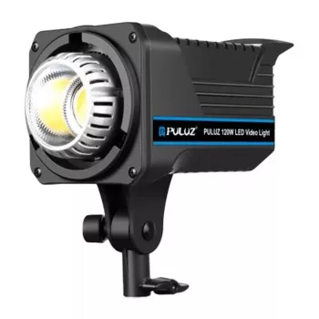 Puluz 120 W LED studijos šviestuvas su spalvinės temperatūros valdymu ir nuotolinio valdymo pultu