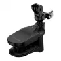 PULUZ Šalmo Laikiklis Sportinėms Kameroms (DJI Action, GoPro Hero) Juodas