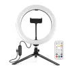 PULUZ LED Ring Light 26cm su 8,3 cm trikoju, USB maitinimas