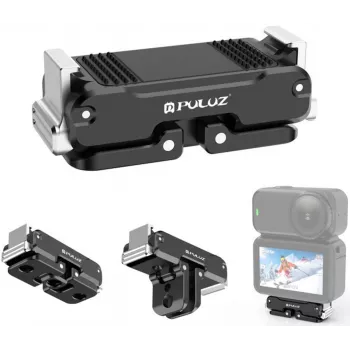 PULUZ Magnetinis metalinis laikiklis, skirtas DJI Osmo Pocket 2 (juodas)