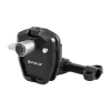 PULUZ Laikiklis motociklo priekiniam stiklui ir šalmui sportinėms kameroms (DJI Osmo Action 4, GoPro Hero 12, Insta360 Ace Pro / X4) - Juoda